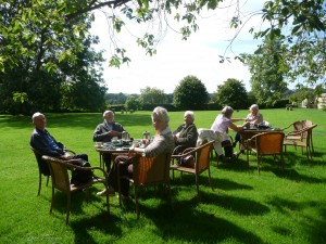 Time for tea in the garden